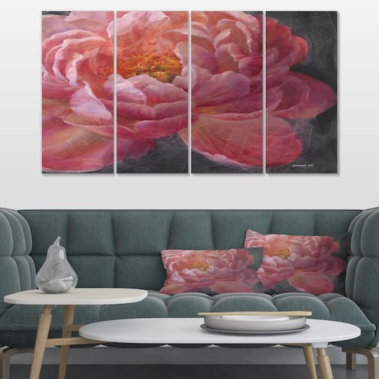 Designart - Vivid Pink Peonies I